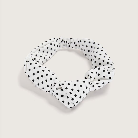 NWT 3/$20 Satin Polka Dot Headband